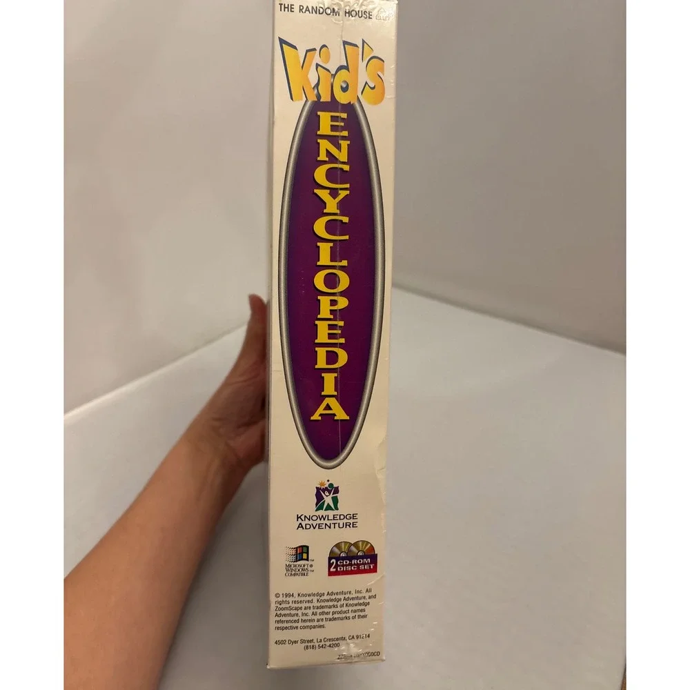 The Random House Kid's Encyclopedia 2 CD-ROM Disc Knowledge Adventure‎ Jumpstart